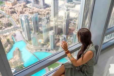 Burj Khalifa And Aquarium